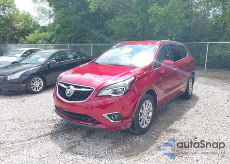 2020 Buick Envision Awd Essence from USA, damaged, VIN LRBFX2SA7LD100390